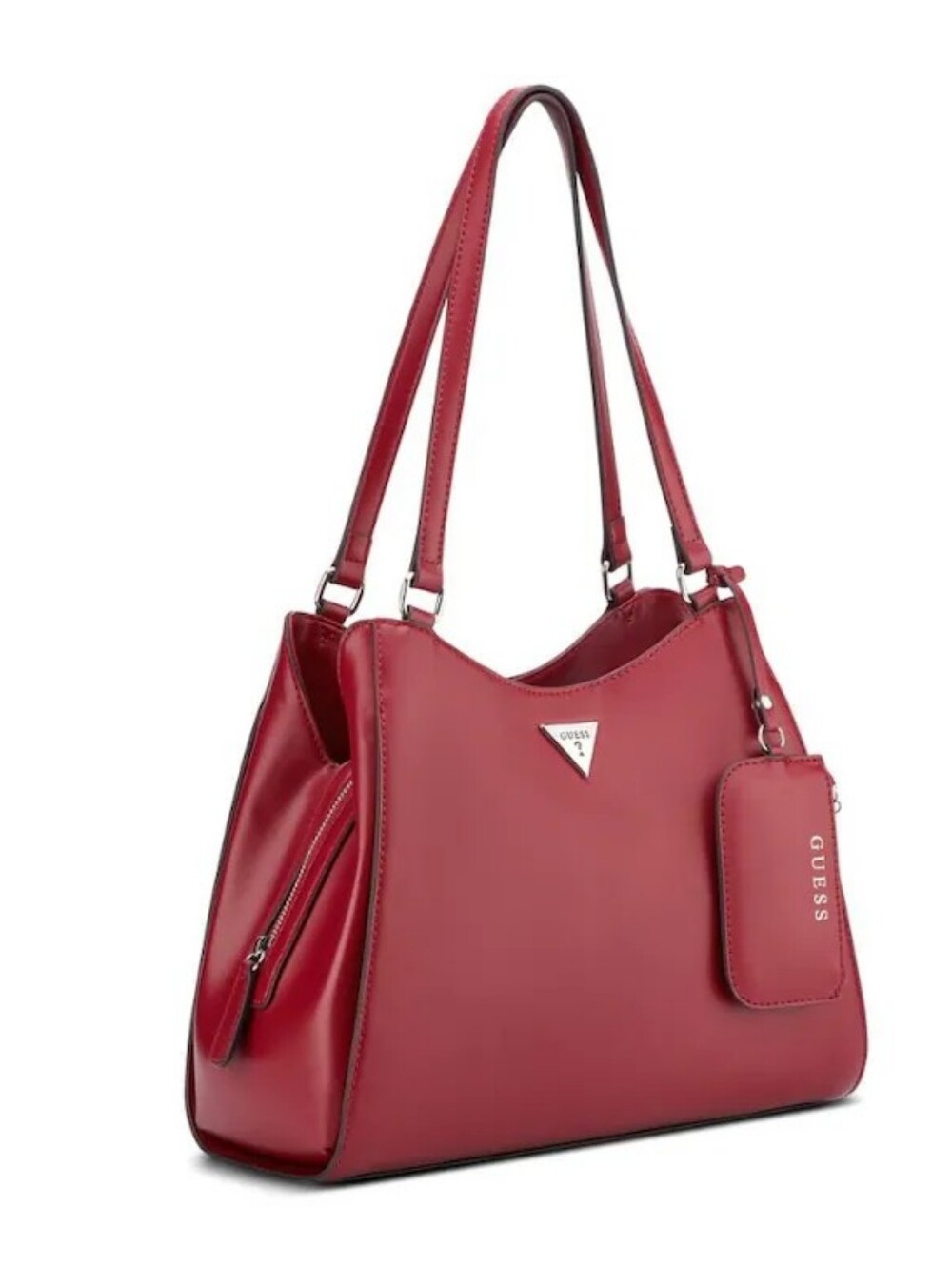 GUESS Red Shoulder Handbag - Picture 2 of 4